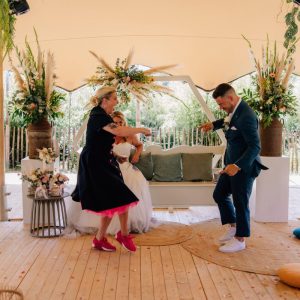 trouwceremonie bruidegom